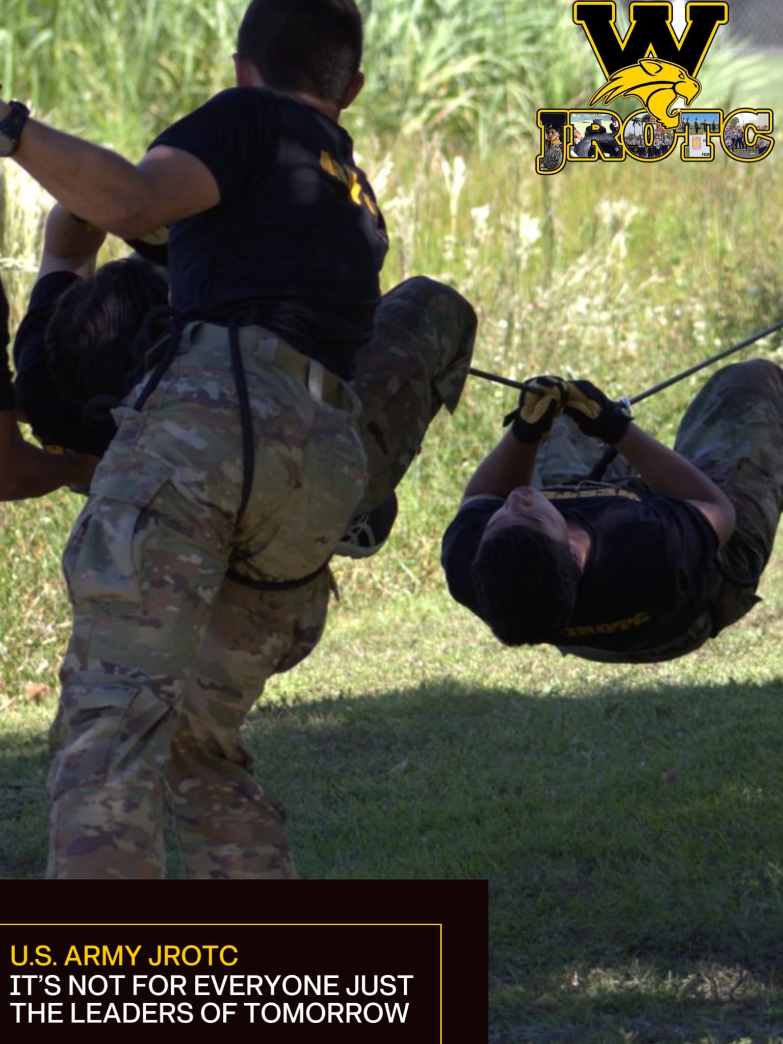 JROTC Mixed raider competition photo 